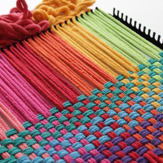 10" PRO® Potholder Loom & Loops by Friendly Loom™-Weaving-Friendly Loom-Acorns & Twigs