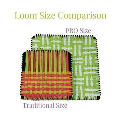 10" Single Color (PRO Size) Mini Pack by Friendly Loom™ Potholder Loops - Makes 2 Potholders-Weaving-Friendly Loom-Acorns & Twigs