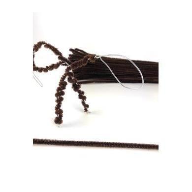 12" Brown Pipe Cleaners-Needle Felting-Acorns & Twigs-Acorns & Twigs