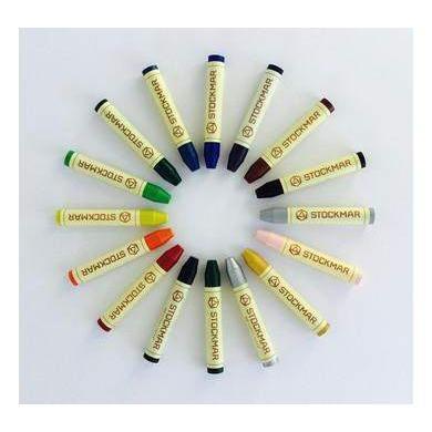 14 Yellow Brown - Stockmar Wax Crayon Sticks-Coloring Sticks-Stockmar-Acorns & Twigs