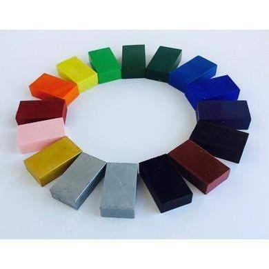 16 White - Stockmar Wax Crayon Blocks-Coloring Blocks-Stockmar-Acorns & Twigs