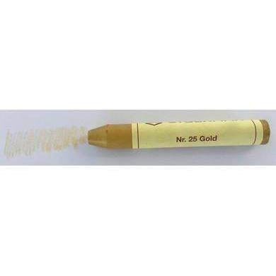 25 Gold - Stockmar Wax Crayon Sticks-Coloring Sticks-Stockmar-Acorns &amp; Twigs