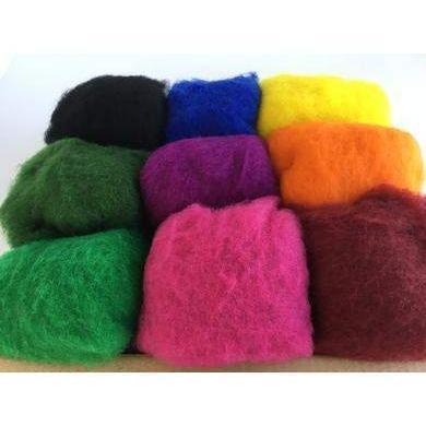 9 Color Wool Batt Large Intense Color Set-Pre-Packaged Wool Sets-Acorns &amp; Twigs-Acorns &amp; Twigs