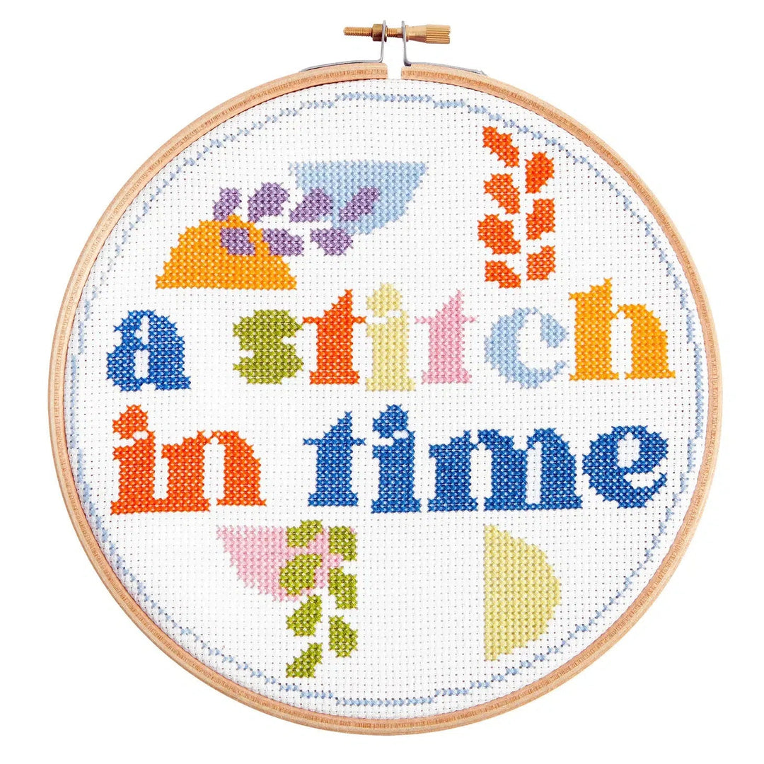 A Stitch in Time Cross Stitch Kit-Cross Stitch-Hawthorn Handmade-Acorns &amp; Twigs