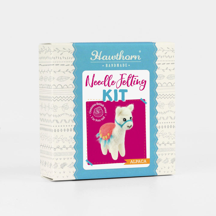Alpaca Mini Needle Felting Kit-Needle Felting-Hawthorn Handmade-Acorns &amp; Twigs