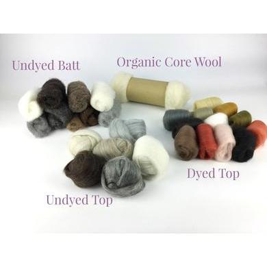 Animal Felting Kit-Pre-Packaged Wool Sets-Acorns &amp; Twigs-Acorns &amp; Twigs