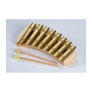 Auris Chime - Diatonic Glockenspiel - Curved - 8 Tones - KDH-008-Chimes-Auris-Acorns &amp; Twigs