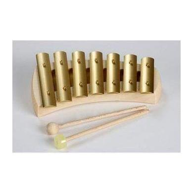 Auris Chime - Pentatonic Glockenspiel - Curved - 7 Tones - KPH-Chimes-Auris-Acorns &amp; Twigs