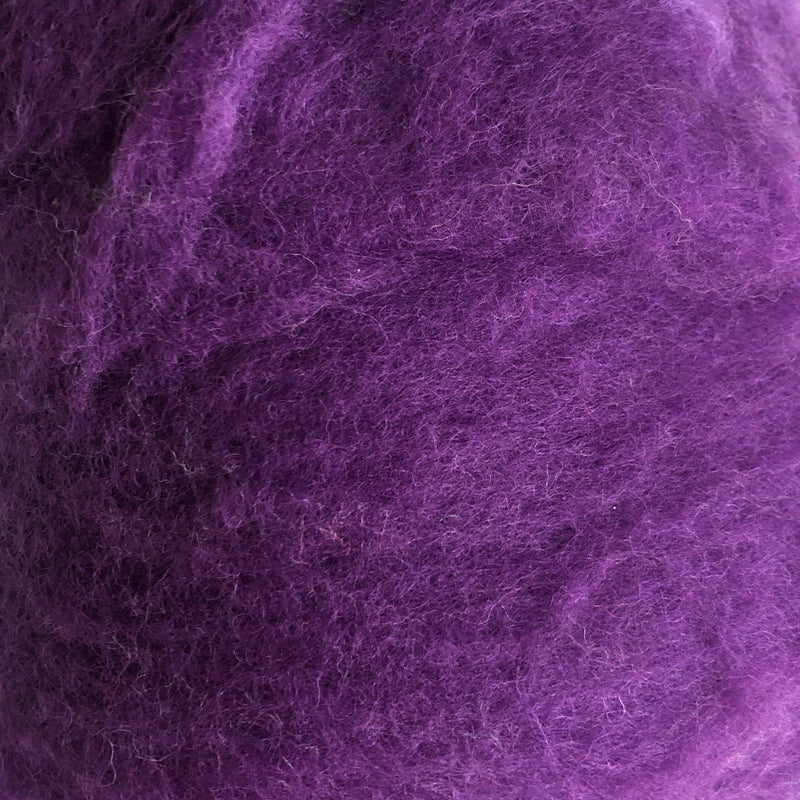 Australian Merino Batt - Purple-Australian Merino Batt-Acorns & Twigs-Acorns & Twigs