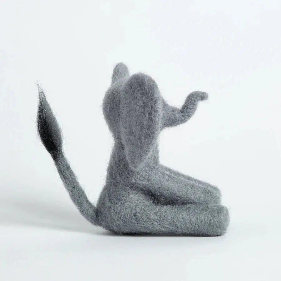 Baby Elephant Mini Needle Felting Kit-Needle Felting-Hawthorn Handmade-Acorns &amp; Twigs