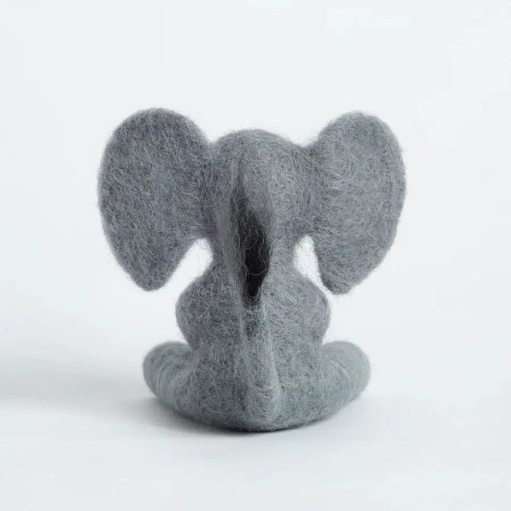 Baby Elephant Mini Needle Felting Kit-Needle Felting-Hawthorn Handmade-Acorns &amp; Twigs