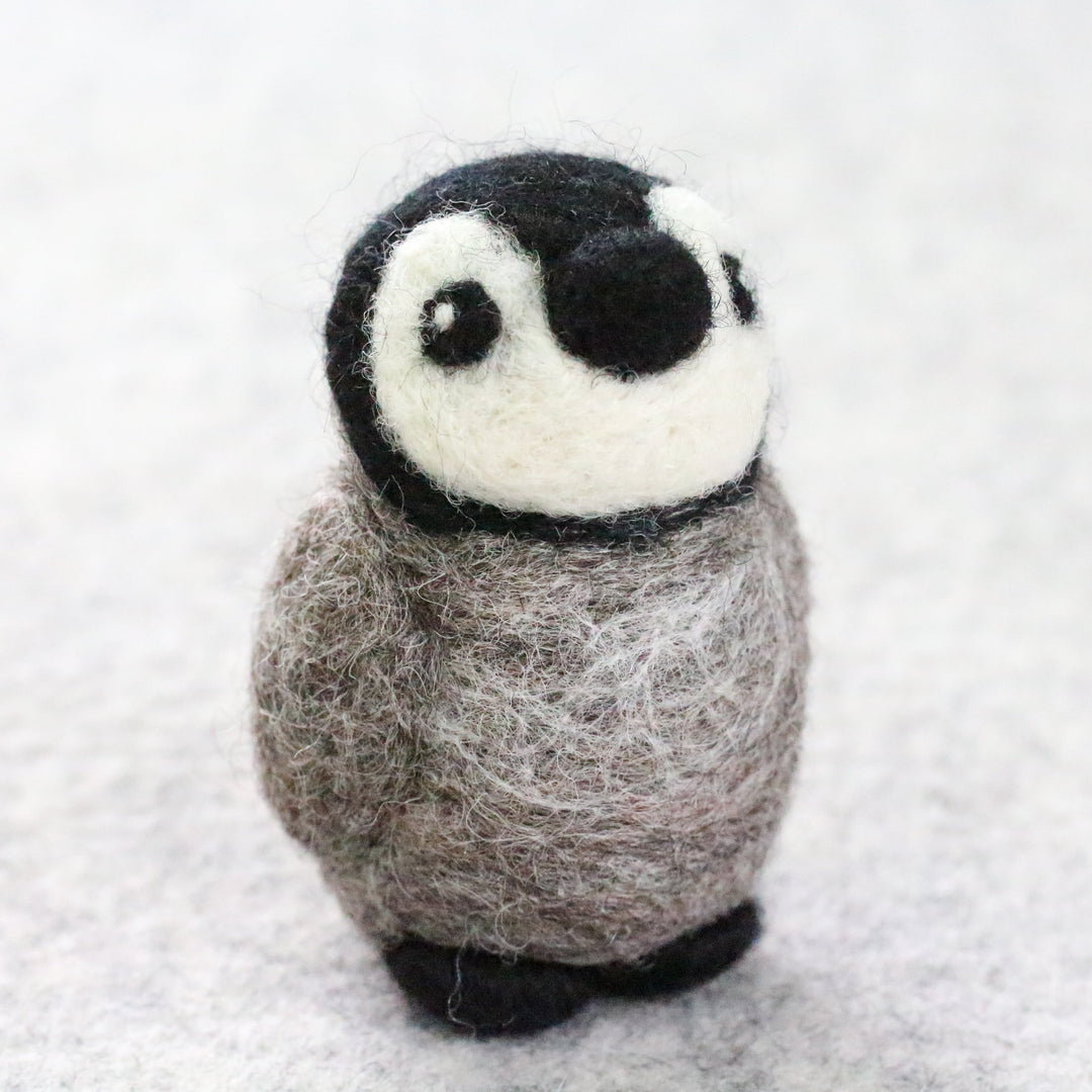Baby Penguin Mini Felting Kit-Needle Felting-Hawthorn Handmade-Acorns &amp; Twigs