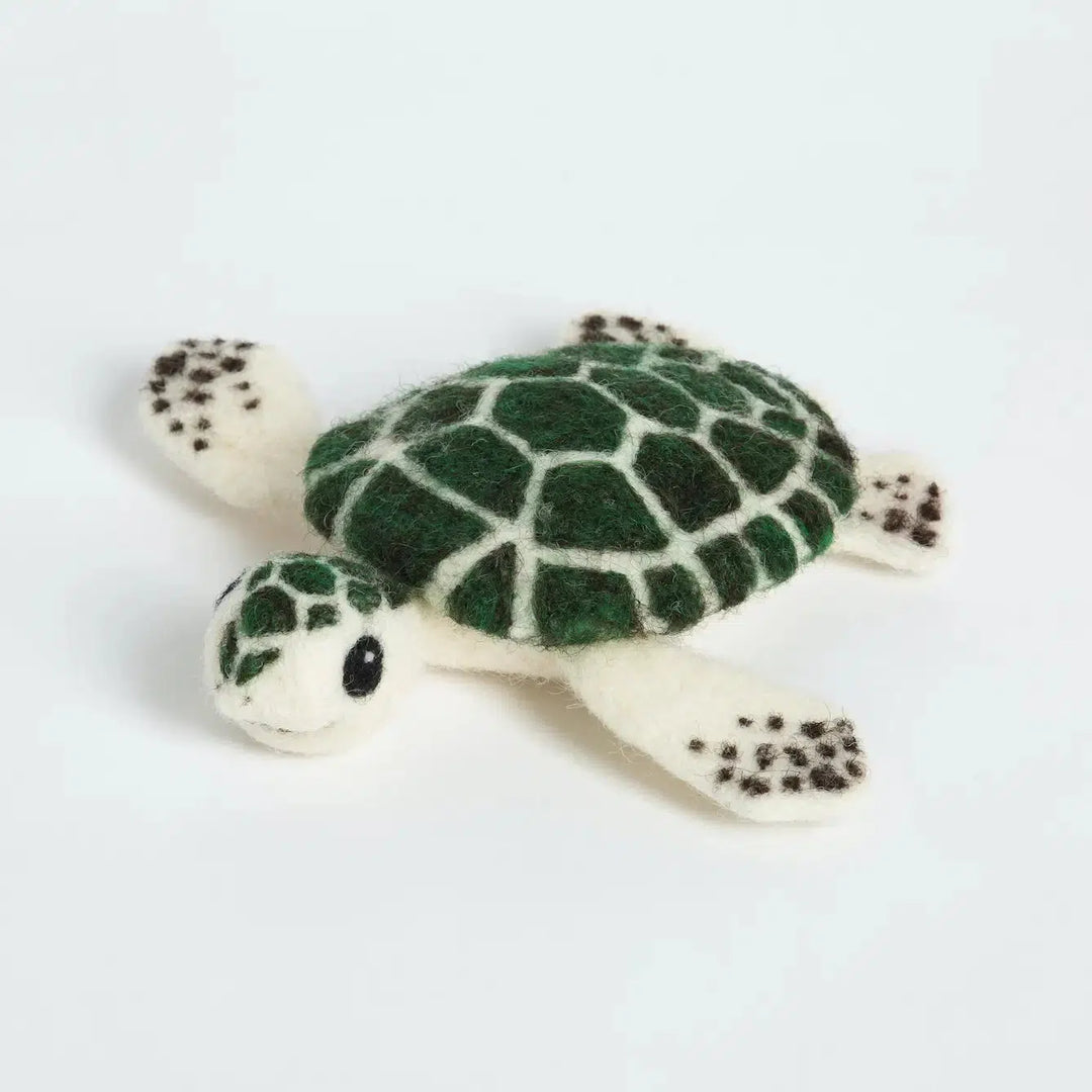Baby Sea Turtle Mini Needle Felting Kit-Needle Felting-Hawthorn Handmade-Acorns &amp; Twigs