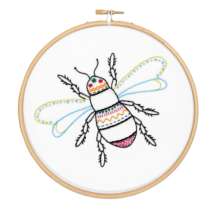 Bee Embroidery Kit-Embroidery-Hawthorn Handmade-Acorns &amp; Twigs