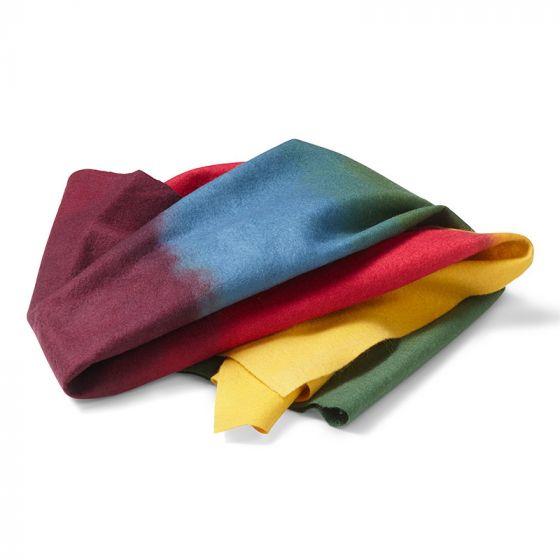 Bioland Wool Felt 78.7x17.7" Rainbow-Wool Felt-Filges-Acorns &amp; Twigs