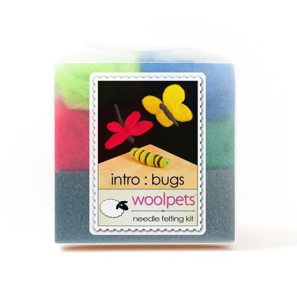 Bugs Needle Felting Kit - Starter Kit-Needle Felting-WoolPets-Acorns &amp; Twigs