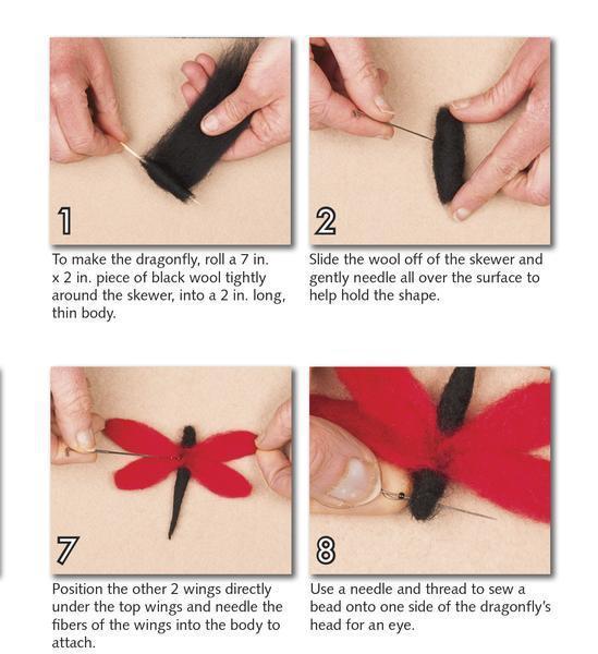 Bugs Needle Felting Kit - Starter Kit-Needle Felting-WoolPets-Acorns &amp; Twigs
