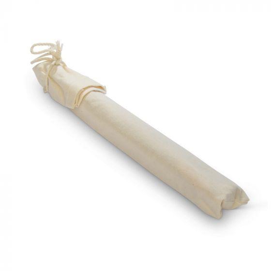Choroi Flute Bag - White Cotton-Flutes-Choroi-Acorns & Twigs