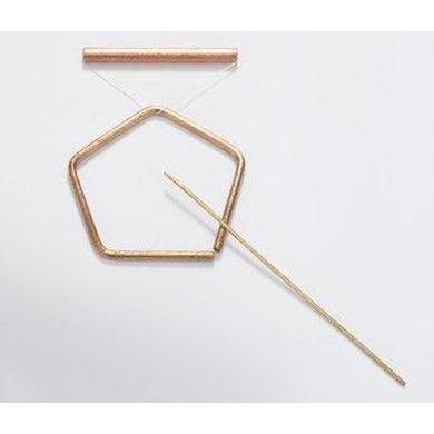 Choroi Pentangle - Bronze - Small-Pentangle-Choroi-Acorns &amp; Twigs