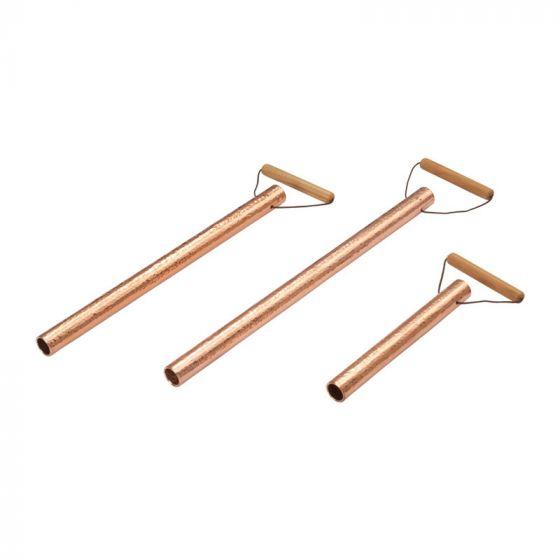 Choroi Tubular Bell Copper w/ Handle-Tubular Bells-Choroi-Acorns &amp; Twigs