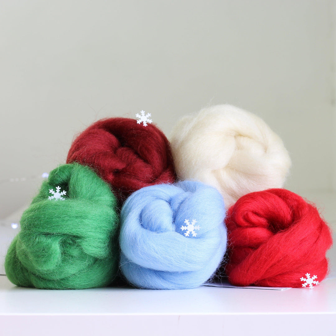 Christmas Wool Creativity Bundle-Pre-Packaged Wool Sets-Hawthorn Handmade-Acorns &amp; Twigs