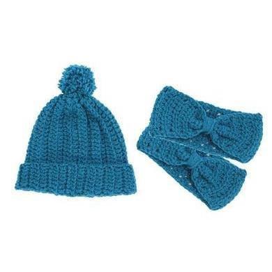Creative Crochet Kit - Blue-Crochet-Friendly Loom-Acorns & Twigs
