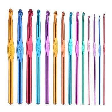 Crochet Hooks, Aluminum-Crochet-Acorns &amp; Twigs-Acorns &amp; Twigs