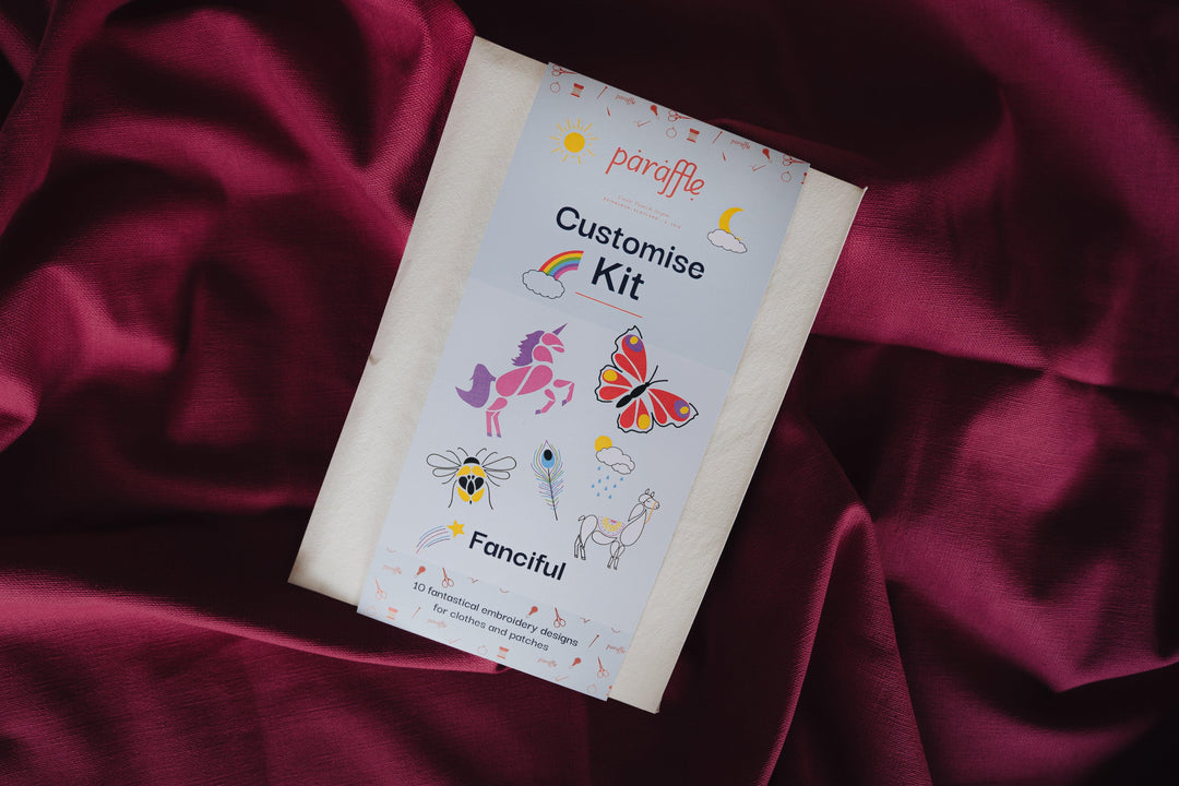 Customize Kit - Fanciful-Embroidery-Paraffle-Acorns &amp; Twigs