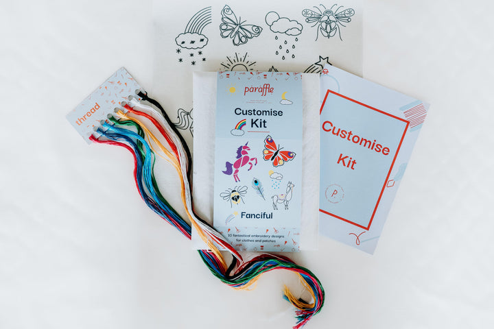 Customize Kit - Fanciful-Embroidery-Paraffle-Acorns &amp; Twigs