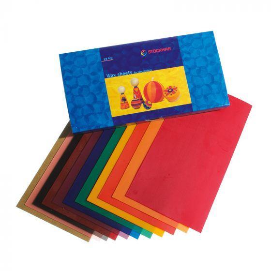 Decorating Wax Large Box - 12 Assorted-Decorating Wax-Stockmar-Acorns &amp; Twigs