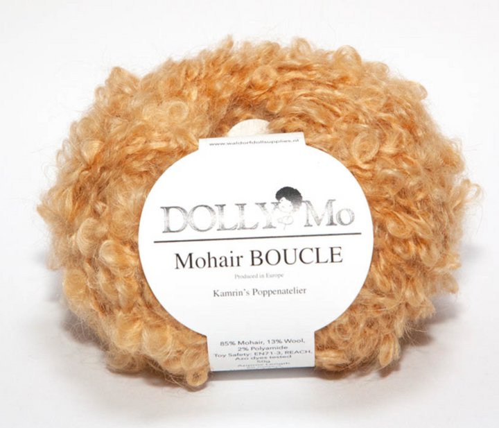 DollyMo Boucle Mohair Doll Hair Yarn-Supplies &amp; Tools-DollyMo-Acorns &amp; Twigs