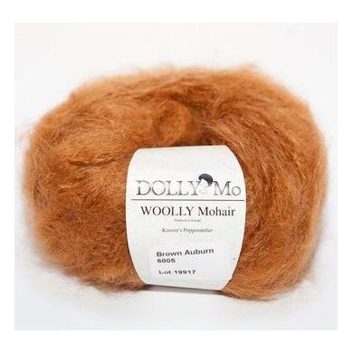One Ply Wool/Mohair Yarn Doll Hair Swatch card