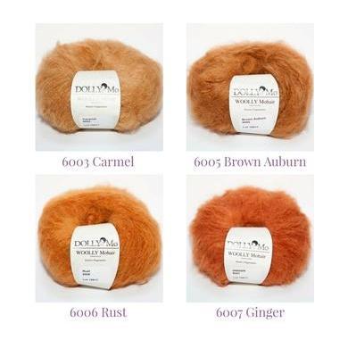 DollyMo Woolly Mohair Doll Hair Yarn-Supplies &amp; Tools-DollyMo-Acorns &amp; Twigs