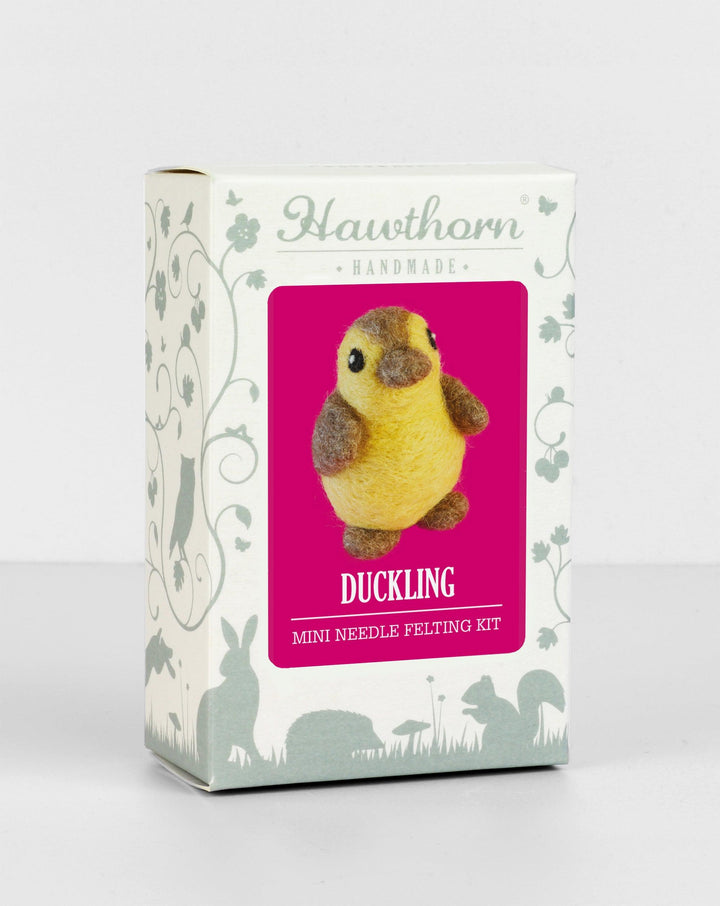 Duckling Mini Needle Felting Kit-Needle Felting-Hawthorn Handmade-Acorns &amp; Twigs