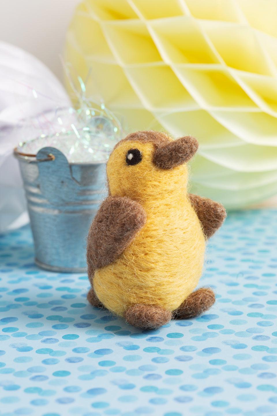 Duckling Mini Needle Felting Kit-Needle Felting-Hawthorn Handmade-Acorns &amp; Twigs