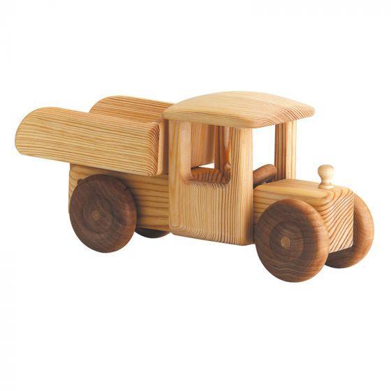 Dump Truck-Wooden Toy-Debresk-Acorns & Twigs