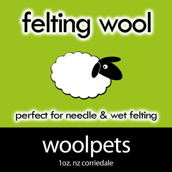 Earth Corriedale Wool Roving - 6 Pack Assorted-Pre-Packaged Wool Sets-WoolPets-Acorns &amp; Twigs