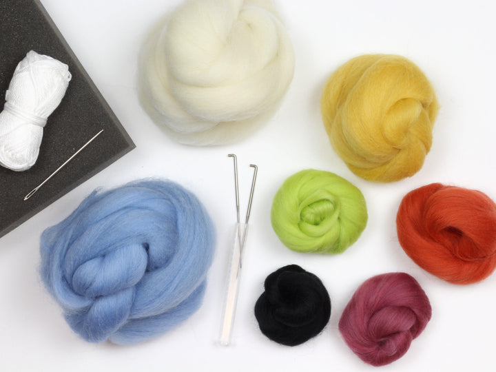 Easter Garland Needle Felting Kit-Needle Felting-Hawthorn Handmade-Acorns &amp; Twigs