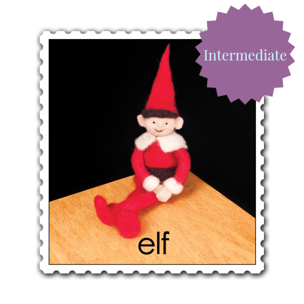 Elf Needle Felting Kit - Intermediate-Needle Felting-WoolPets-Acorns & Twigs