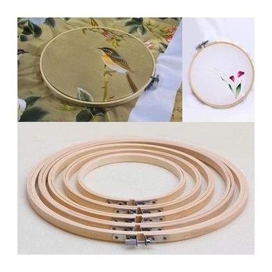 Embroidery Hoops-Needle Felting-Acorns &amp; Twigs-Acorns &amp; Twigs