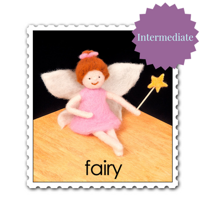 Fairy Needle Felting Kit - Intermediate-Needle Felting-WoolPets-Acorns & Twigs