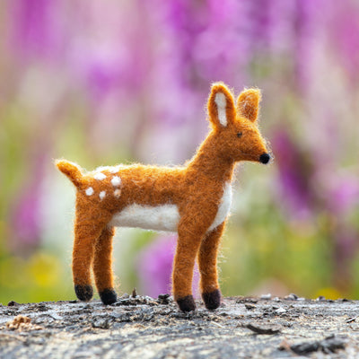 Fawn Needle Felting Kit - Intermediate-Needle Felting-WoolPets-Acorns & Twigs