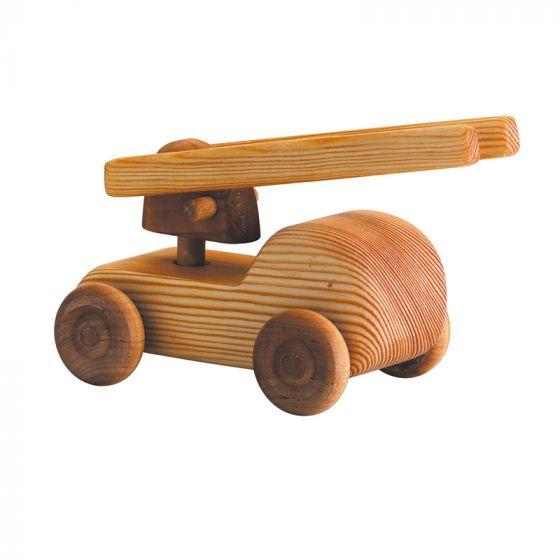 Fire Engine Small-Wooden Toy-Debresk-Acorns & Twigs