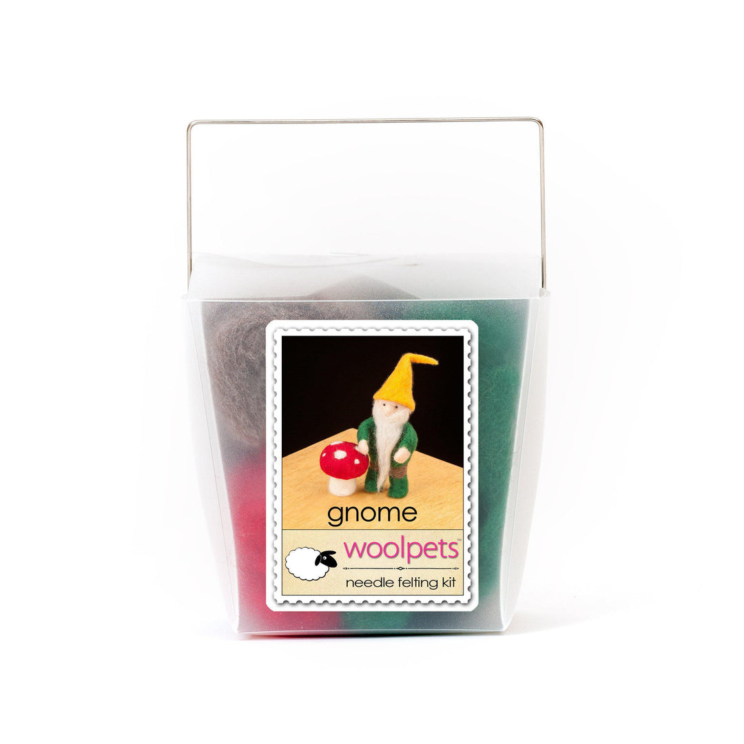 Gnome Needle Felting Kit - Intermediate-Needle Felting-WoolPets-Acorns &amp; Twigs
