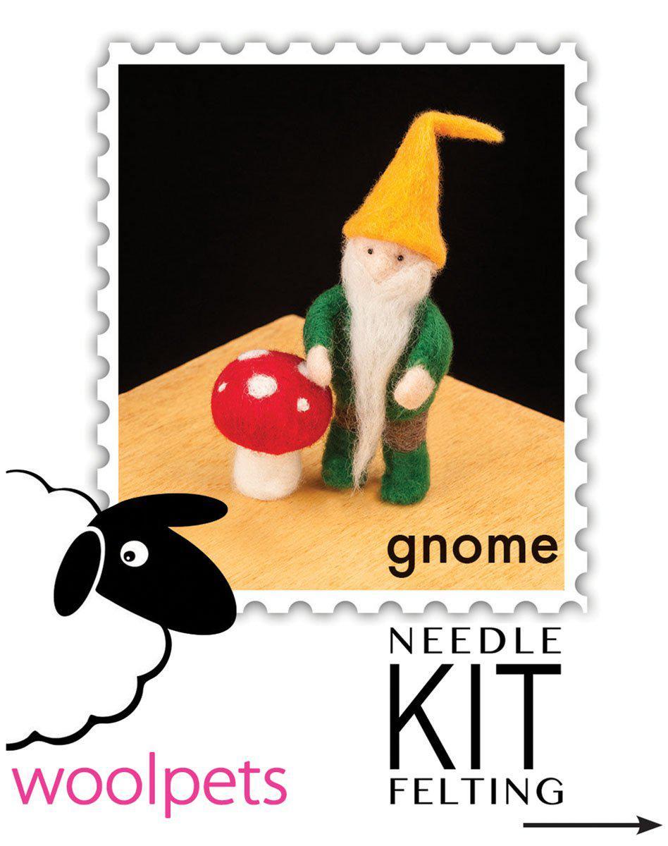 Gnome Needle Felting Kit - Intermediate-Needle Felting-WoolPets-Acorns &amp; Twigs