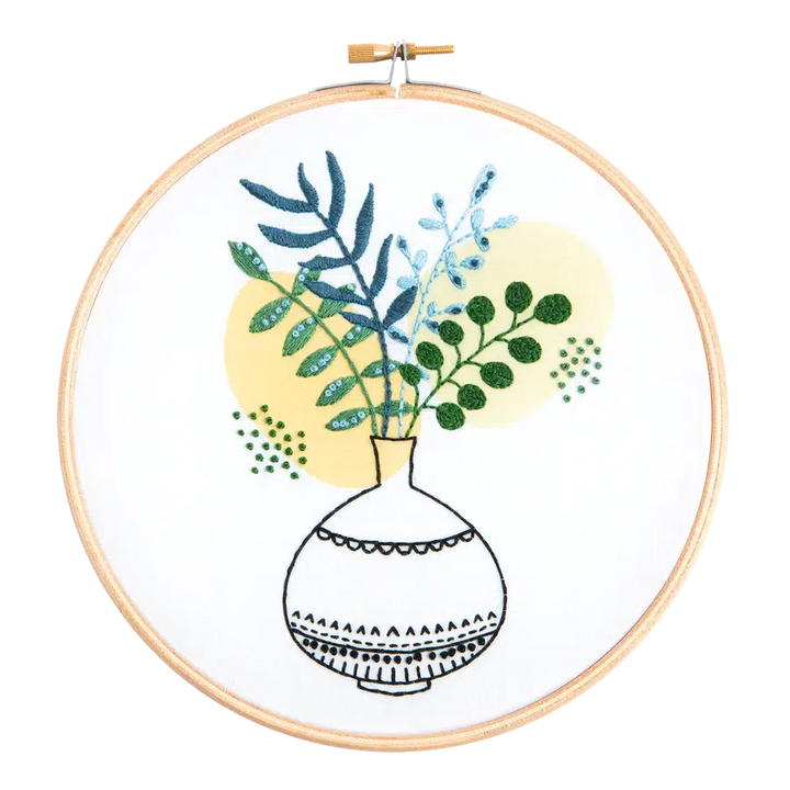 Green Fingers Embroidery Kit-Embroidery-Hawthorn Handmade-Acorns &amp; Twigs
