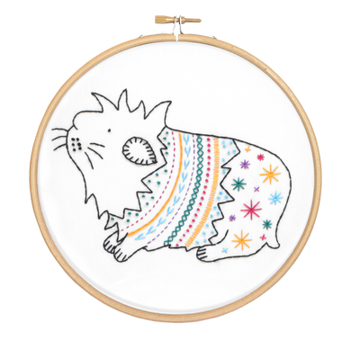 Guinea Pig Embroidery Kit-Embroidery-Hawthorn Handmade-Acorns & Twigs
