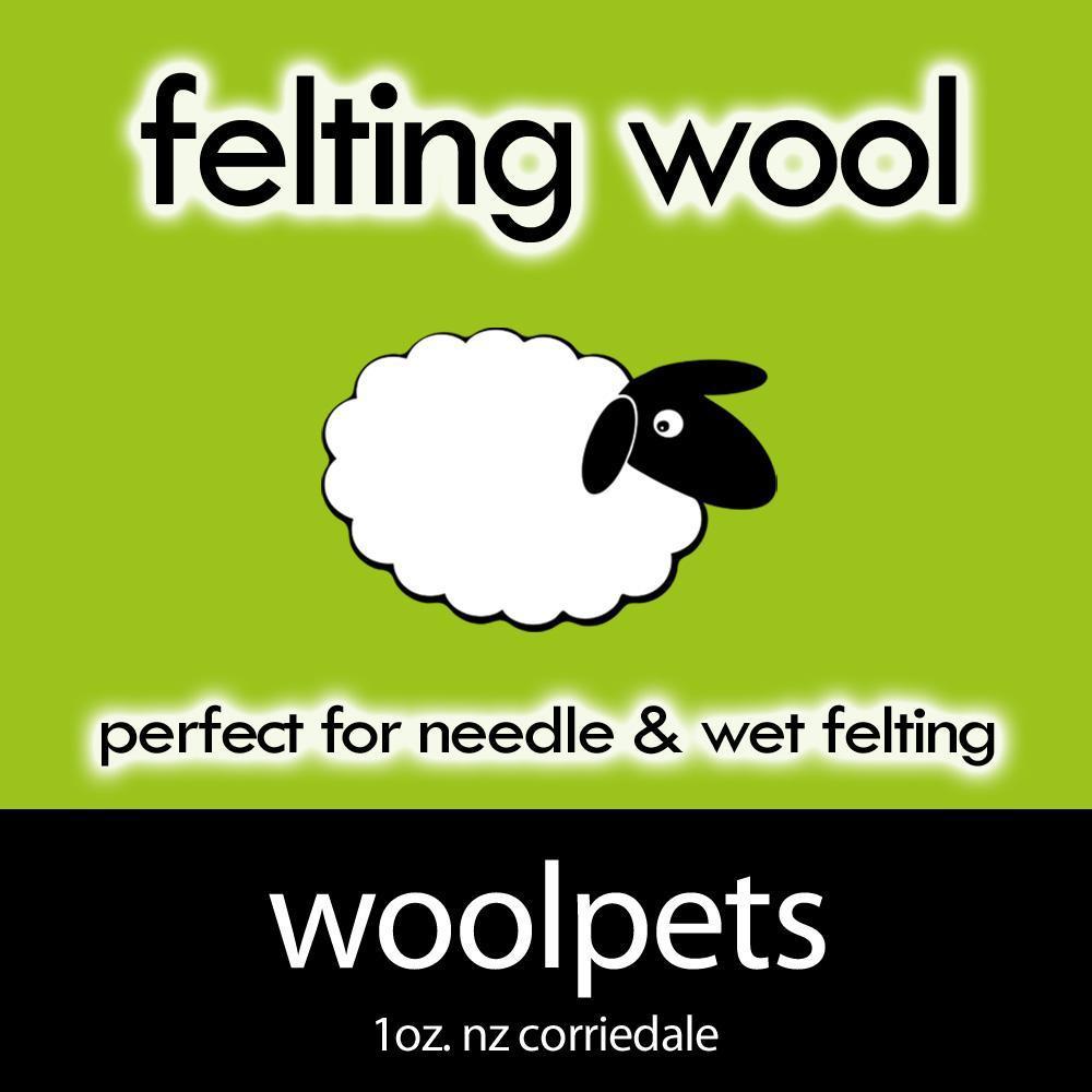 Holiday Corriedale Wool Roving - 6 Pack Assorted-Pre-Packaged Wool Sets-WoolPets-Acorns &amp; Twigs