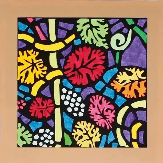 Kite Paper 6.3"x6.3" 1 Block of 100 Sheets-Paper-Mercurius-Acorns &amp; Twigs