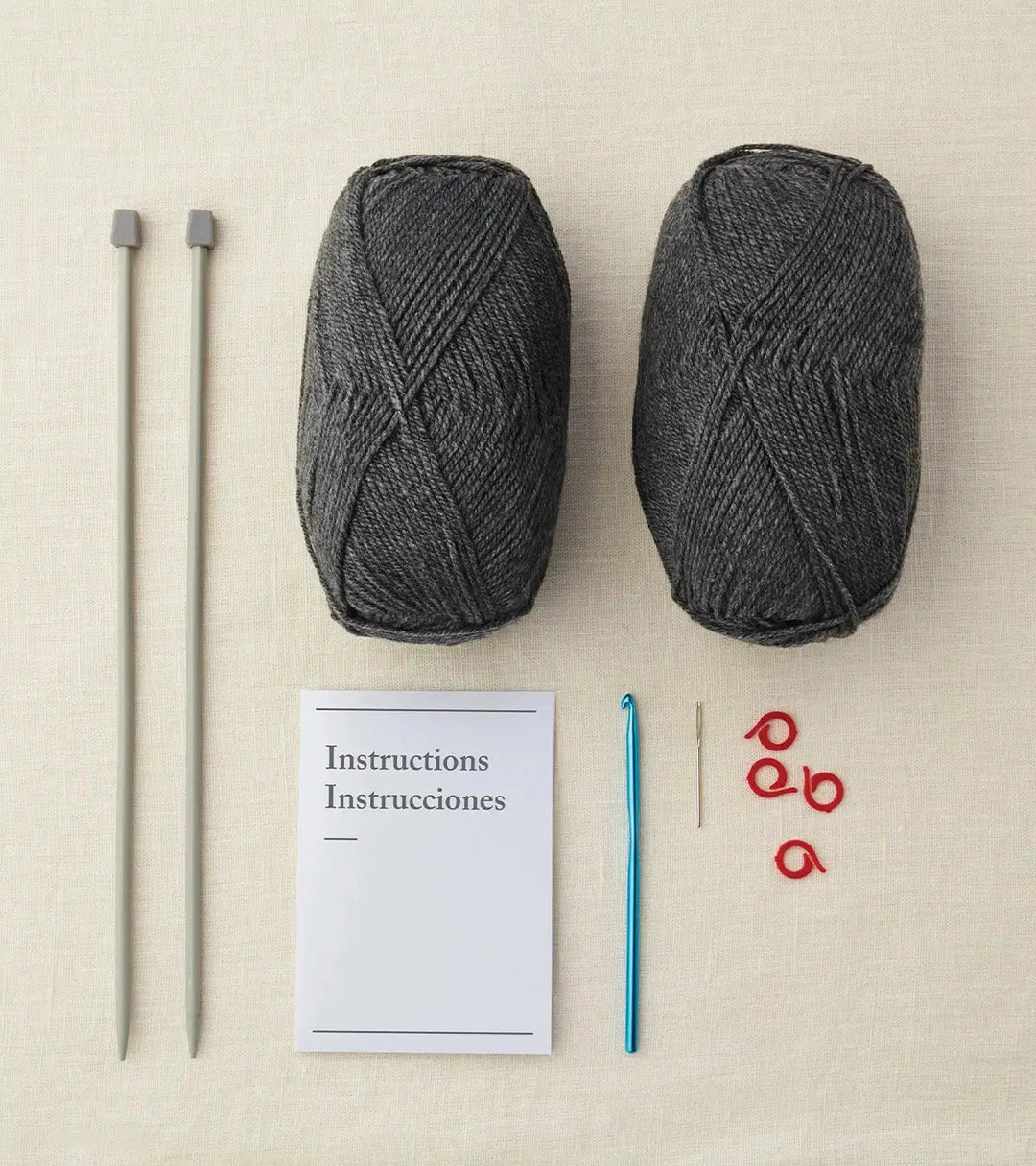 Knit Cushion Kit-Knitting-DMC-Acorns &amp; Twigs